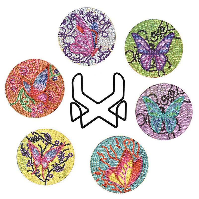 CM014 DIAMOND COASTERS