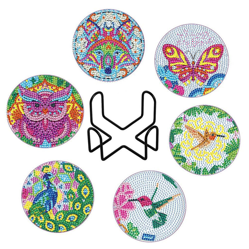 CM015 DIAMOND COASTERS