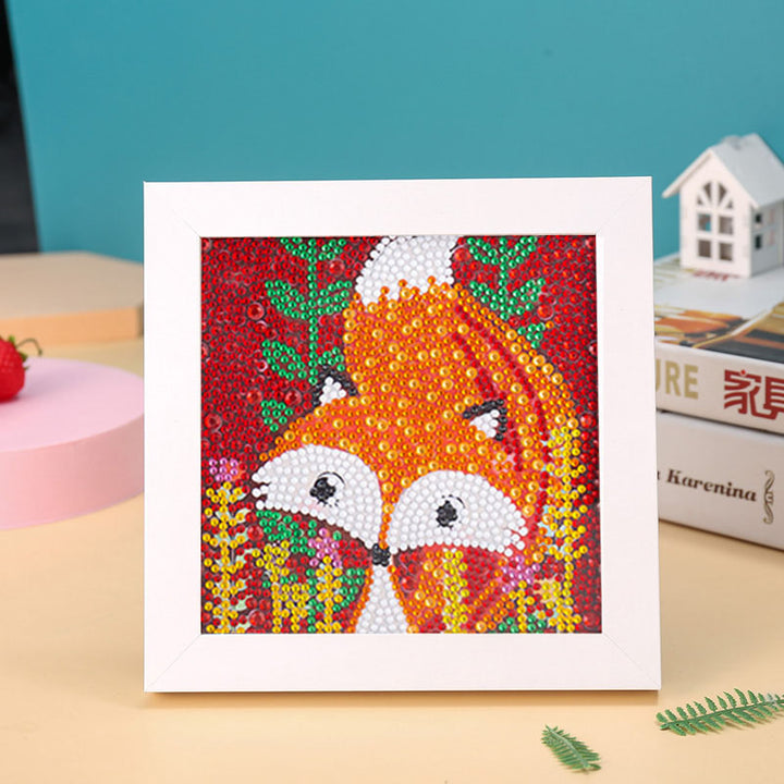 AB016 Children's Diamond Painting With Frame 15x15cm Table