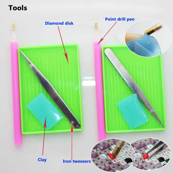 Crystal Diamond Painting Tiger