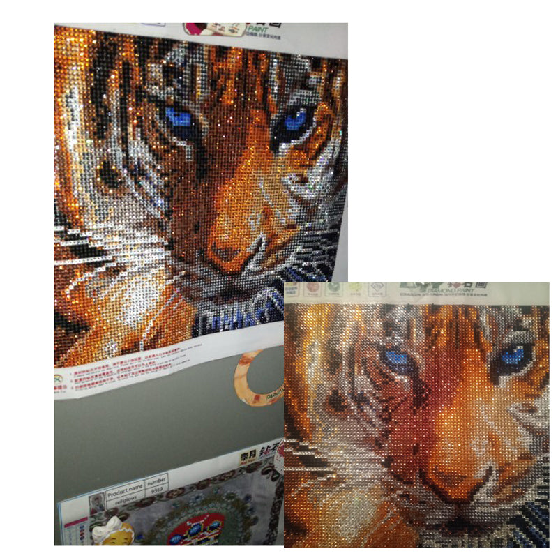 Crystal Diamond Painting Tiger