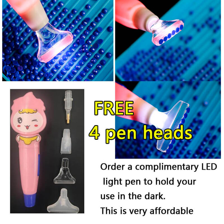 5d Diy|Diamond Painting|Full Square|Starry Moon Love