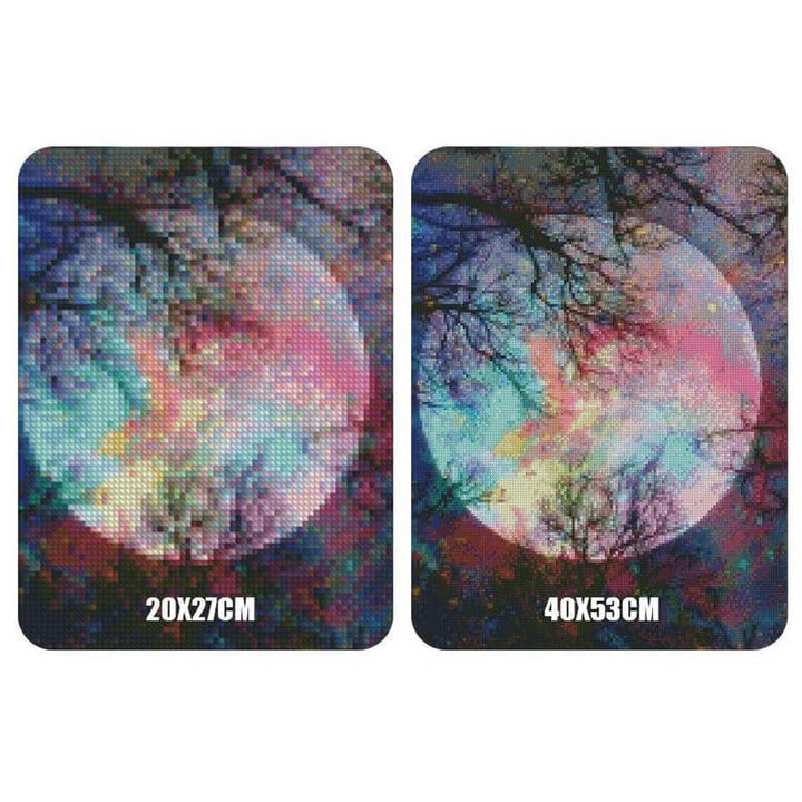 5d Diy Diamond Painting Tree Moon