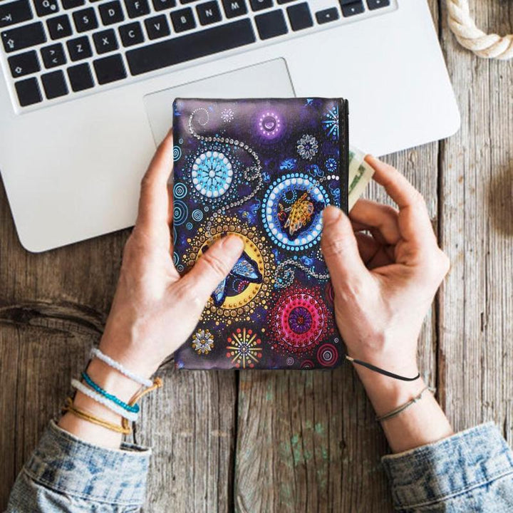 DIY Diamond Painting Handbag Special Shaped Cosmetic Storage Bag Wristlet Bags Diamond Painting Women Wallet Purse Craft Gift