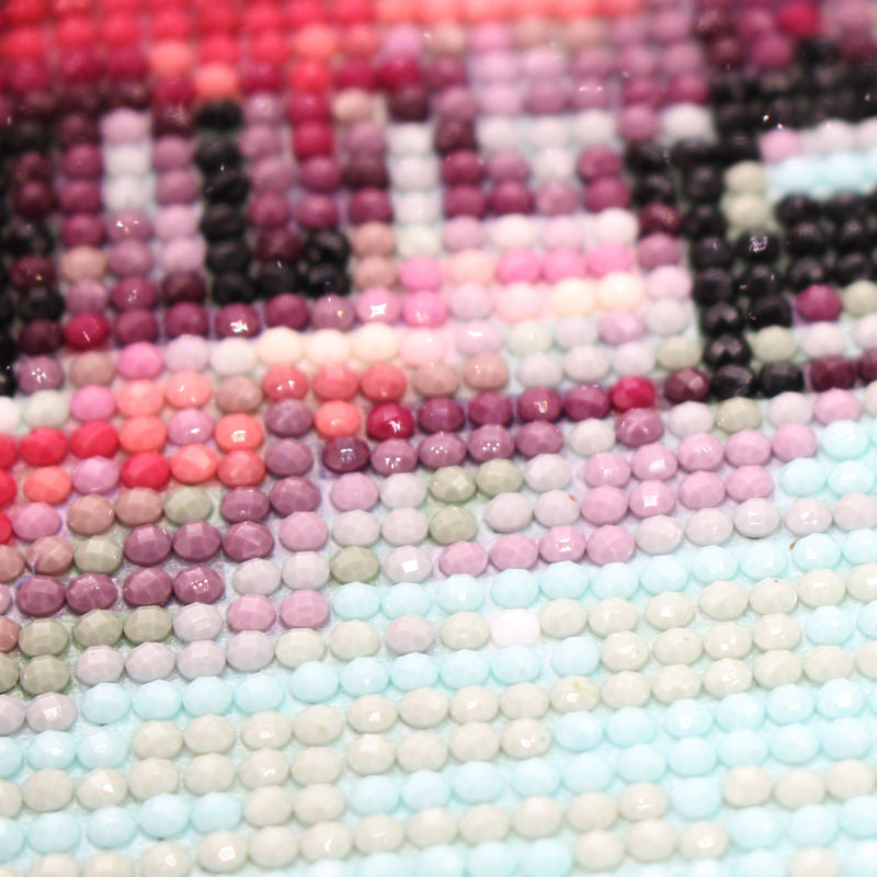 Rhinestones Embroidery DIY Diamond Embroidery Flower And Violin Mosaic Gift 5D Diamond Painting Diamond Wall Arts Decor