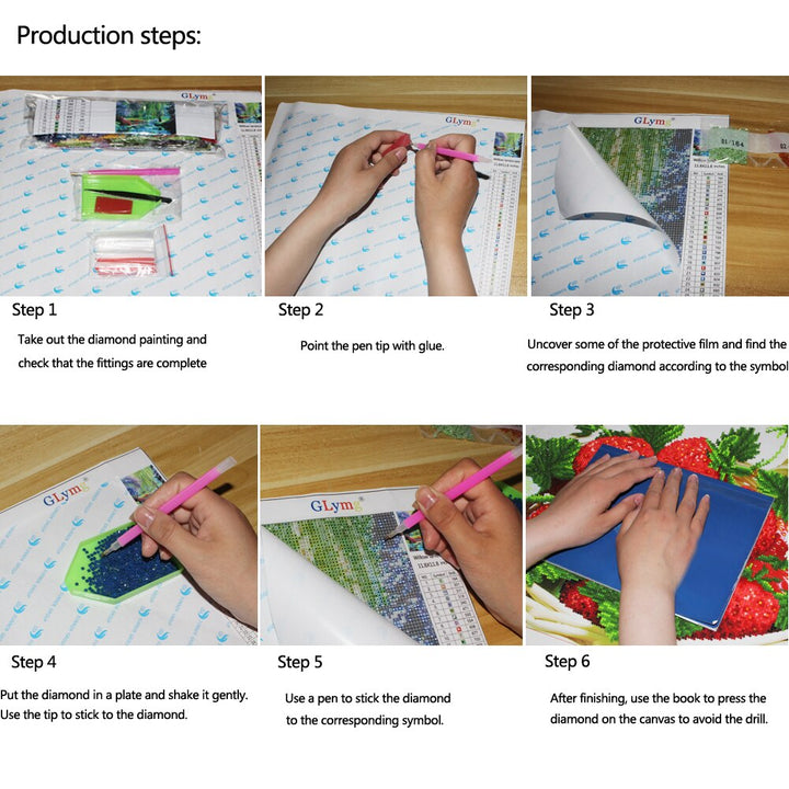 Rhinestones Embroidery DIY Diamond Embroidery Flower And Violin Mosaic Gift 5D Diamond Painting Diamond Wall Arts Decor