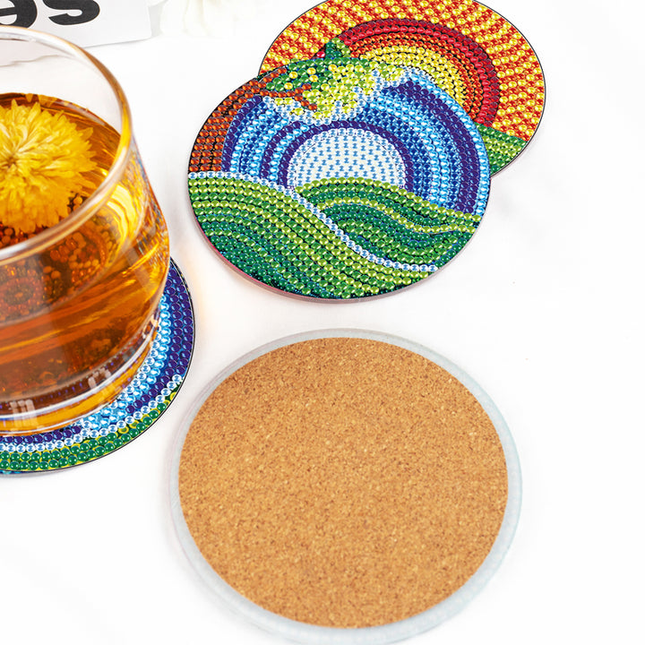 BD6008 DIAMOND COASTERS