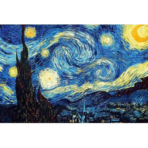 Van Gogh Oil Painting Stars