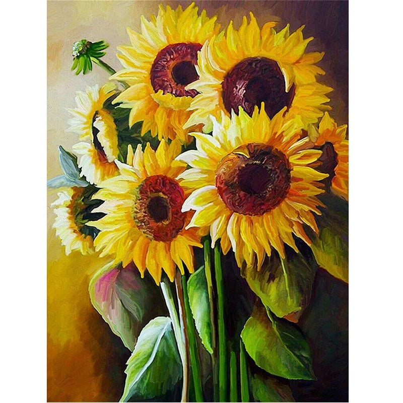 Diy 5D Diamond Painting Sunflower
